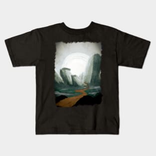 The great green mountains Kids T-Shirt